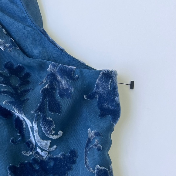 NWOT White House Black Market Salma Velvet Burnout Shell M Petite Size Sold Out - Picture 15 of 15